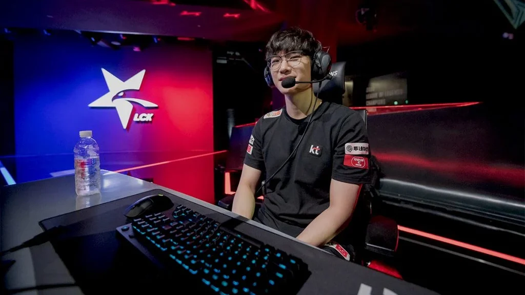 Kim Jun-yeong trong màu áo Hanwha Life Esports đạt được thành công đáng nhớ trong LCK